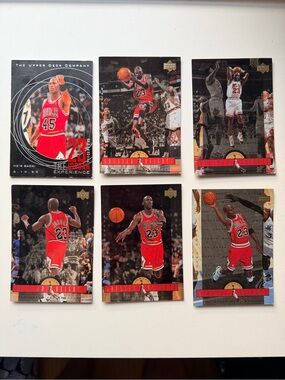 Upper Deck Greater Heights Jordan cards 1996